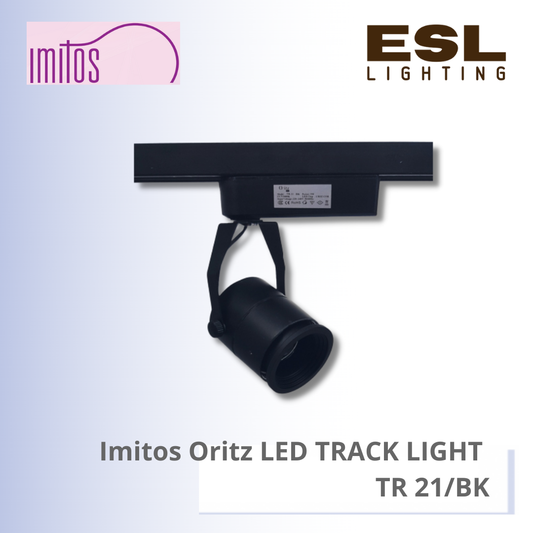 IMITOS Oritz LED TRACK LIGHT 9W - SB 21/BK