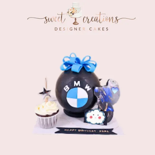 6" Luxury - BMW Birthday Cake ( Bombshell Cake)