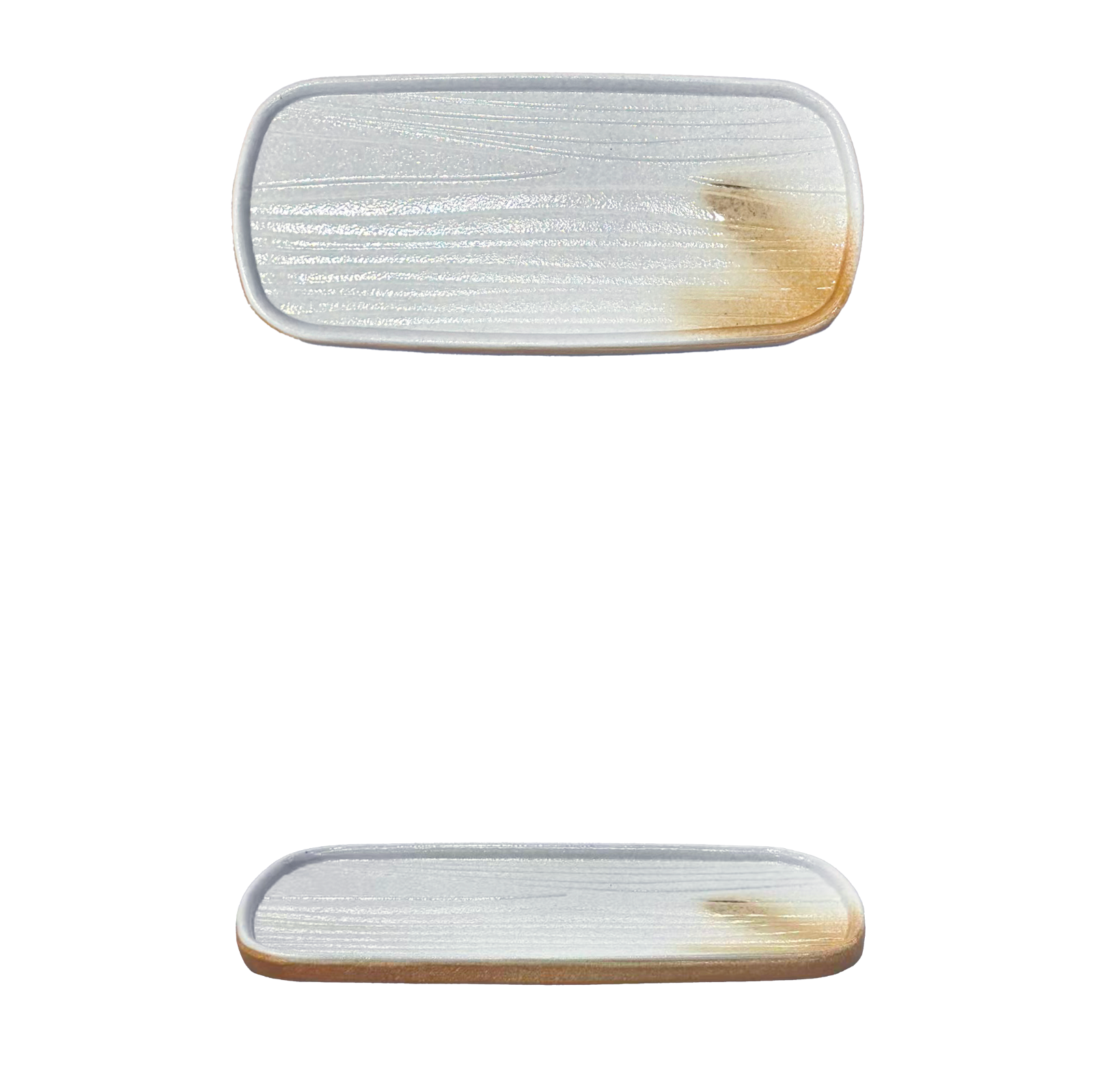 SCSQ-11 Rectangular wood grain plate 丝绸沙丘11 长方木纹盘