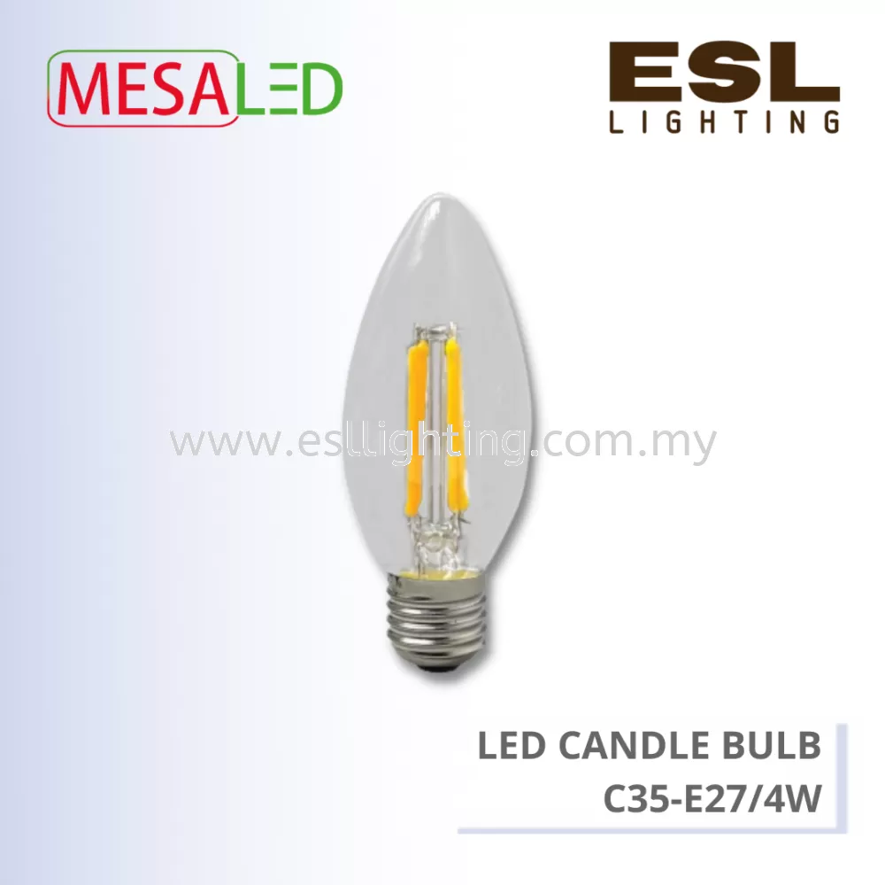 MESALED LED CANDLE BULB E27 4W - C35-E27/4W