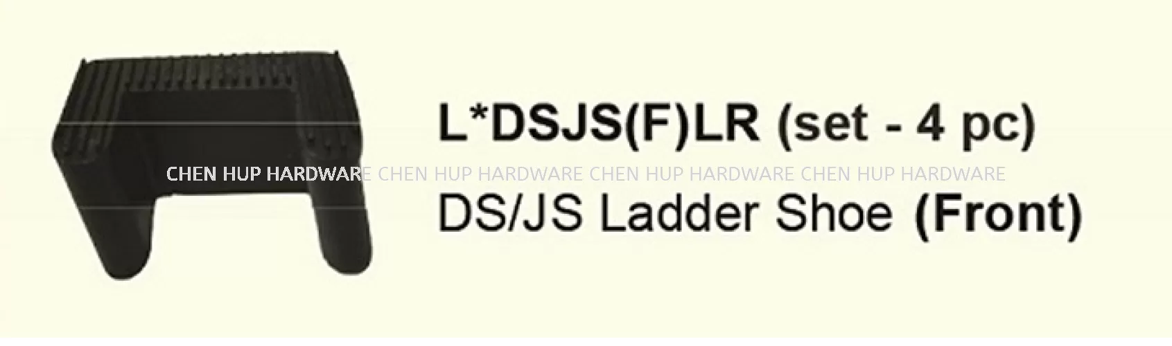 L DSJS(F)LR (Set - 4pc) - DS & JS Ladder Shoe (Front)