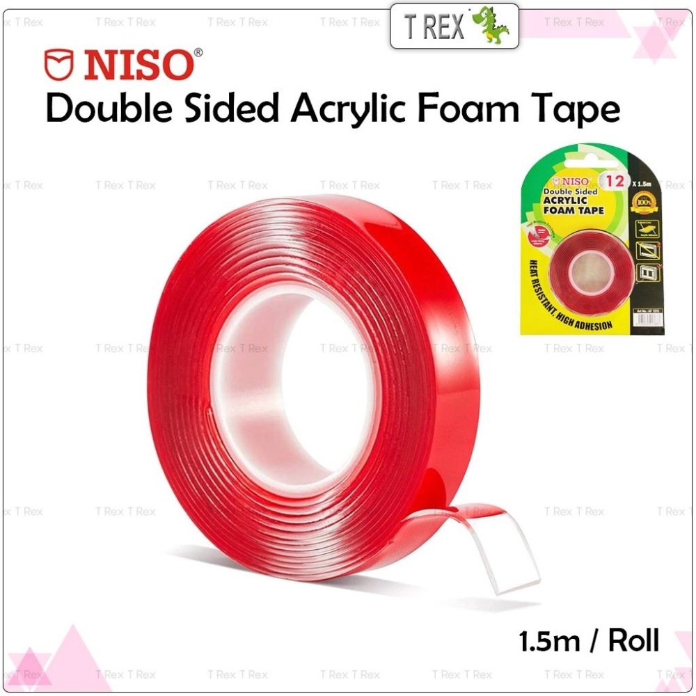 Niso Double Sided Acrylic Foam Tape Malaysia, Selangor, Kuala Lumpur (KL),  Bukit Sentosa Supplier, Suppliers, Supply, Supplies