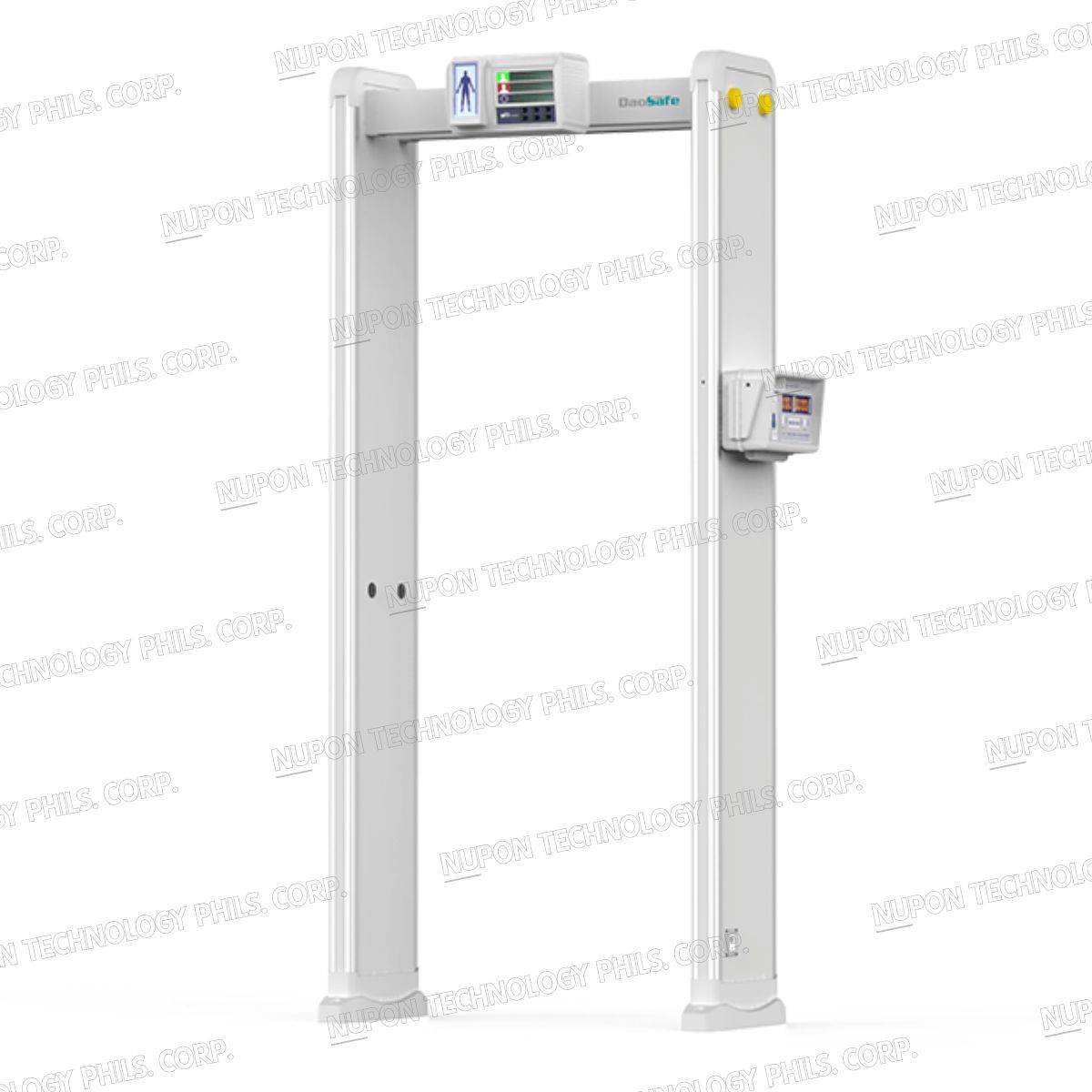 Walk Through Metal Detector with Temperature Measurement