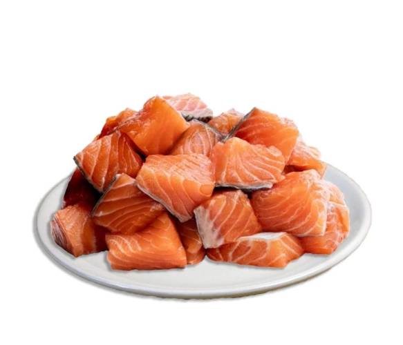 Salmon Cube 250g - Tan Wu Lee