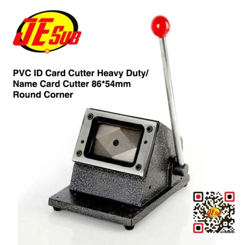 PVC ID Card Cutter Heavy Duty / Name Card Cutter 86*54mm Round Corner - JE SUB PRINT TECH SDN BHD