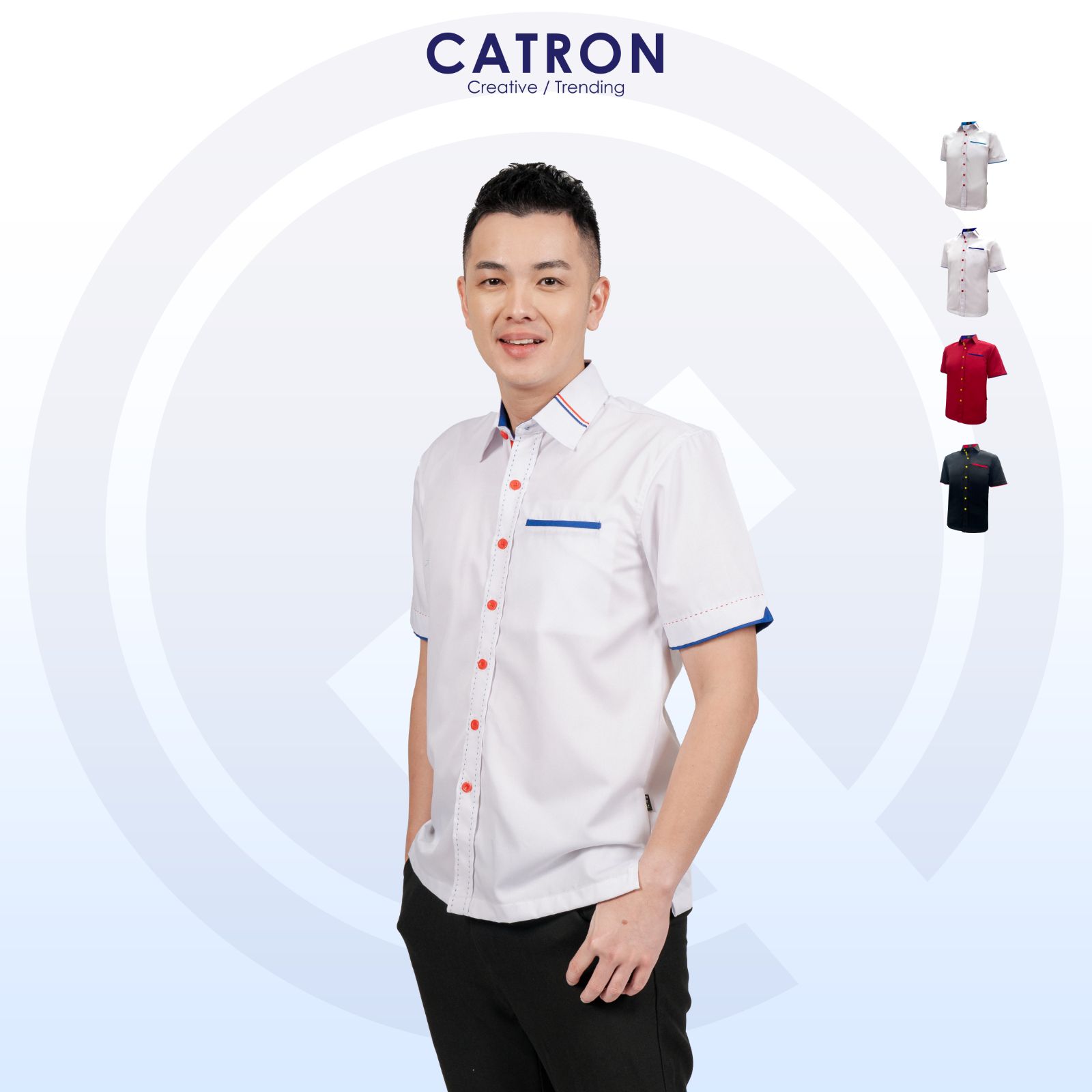 FC 831 Polycotton Unisex Short Sleeve Corporate Shirt