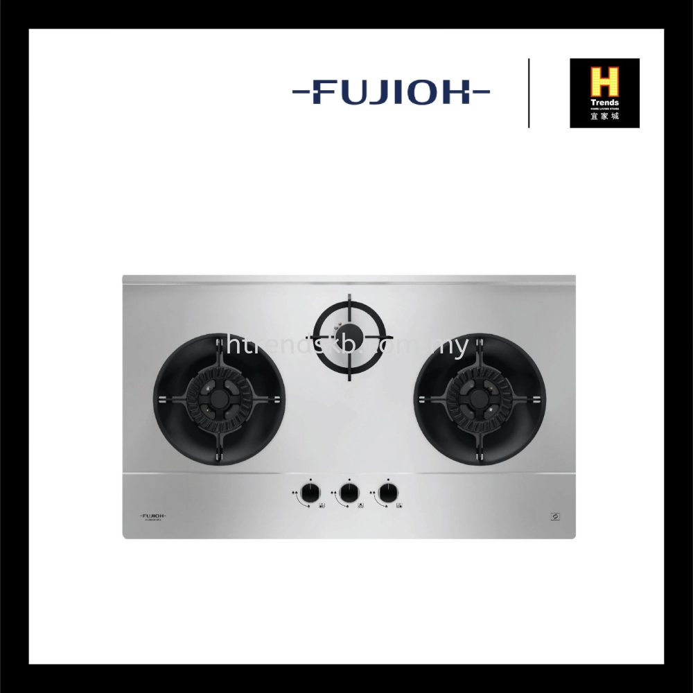Fujioh 3 Burner Build In Gas Hob (Stainless Steel) FH-GS6530SVSS