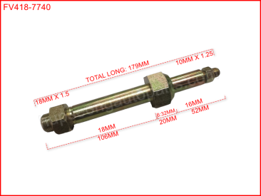 FUSO FV418 FRONT CABIN PIN WITH NUT #CABIN PIN (FV418-7740)