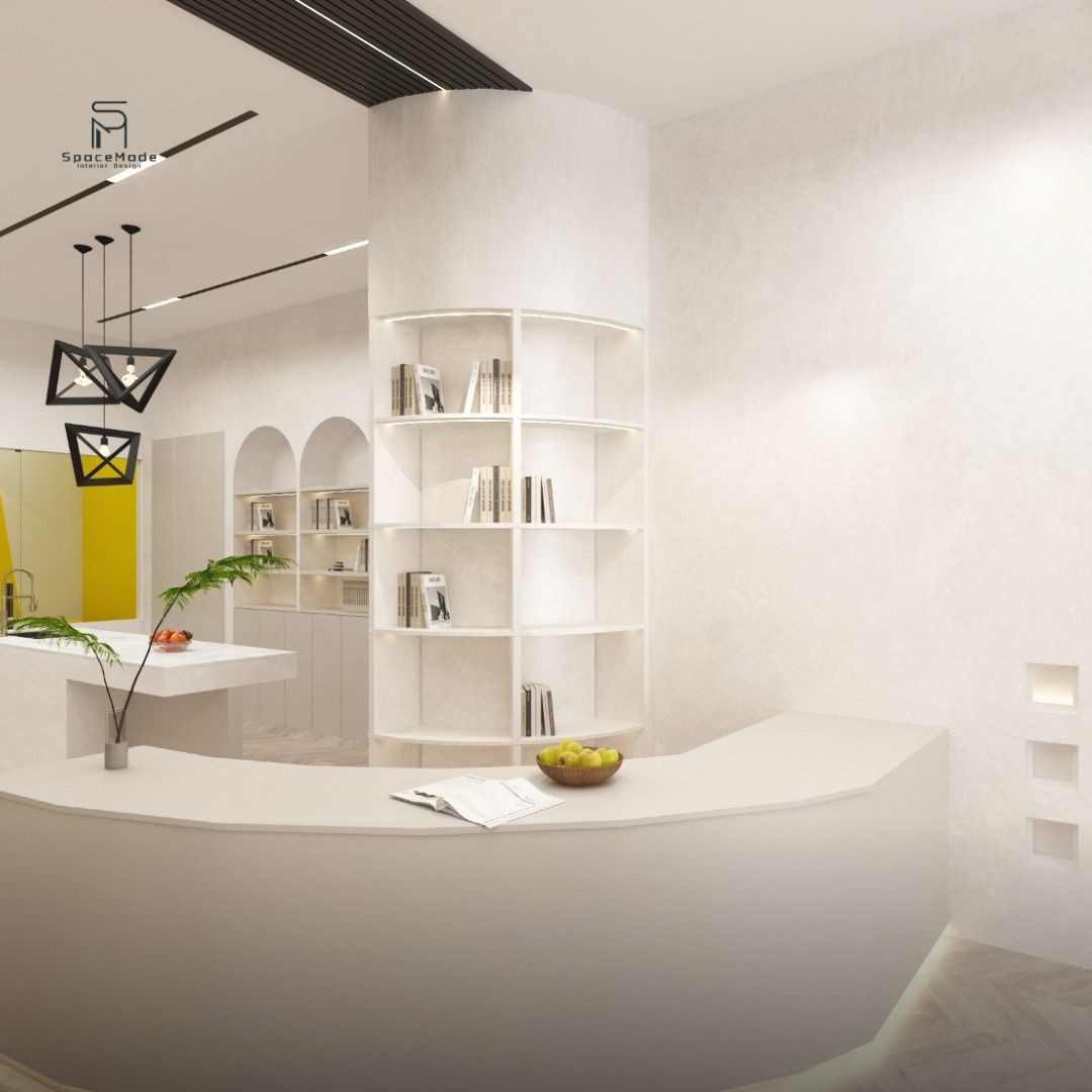 Organic Modern Workspace Design
