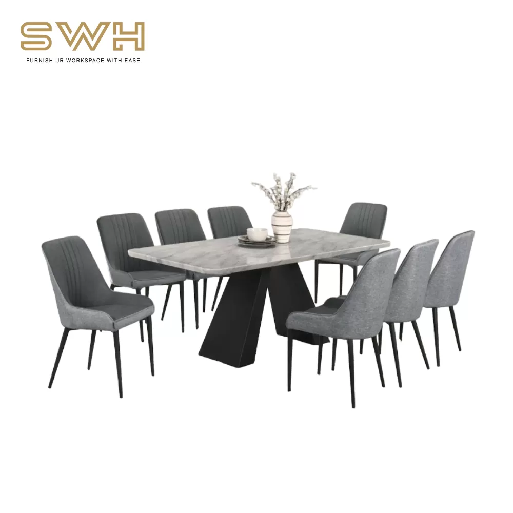 8 Seater Marble Dining Table