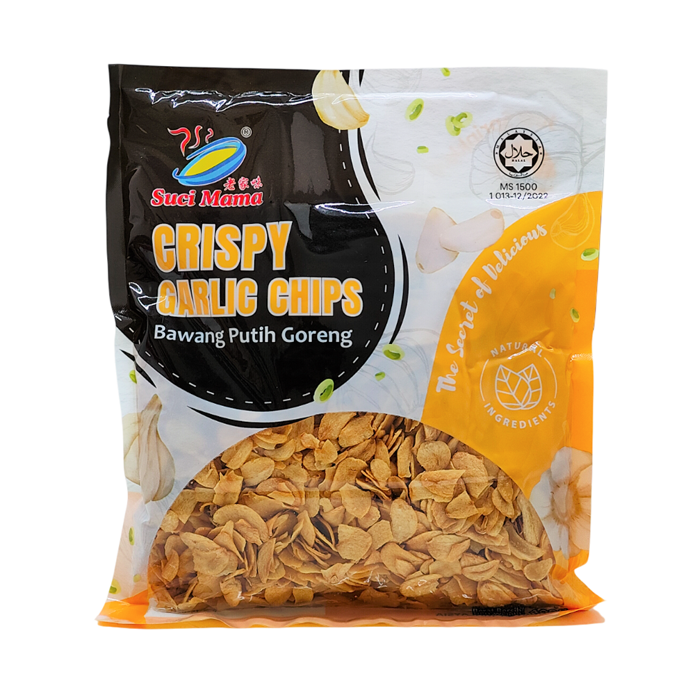 Suci Mama Bawang Putih Goreng / Crispy Garlic Chips 400g