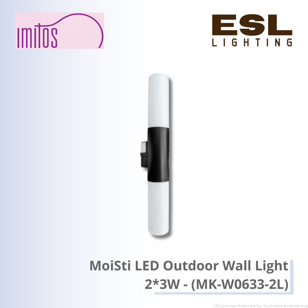 IMITOS MoiSti LED Outdoor Wall Light 2*3W - MK-W0633-2L IP65