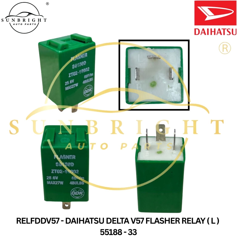RELFDDV57 - DAIHATSU DELTA V57 FLASHER RELAY ( L ) 55188 - 33