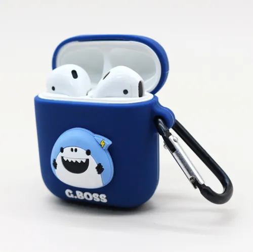 Customized Silicone Earphone Covers Support Wireless Charging