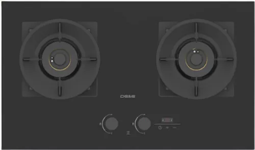 DE&E 78cm Built In Gas Hob S 7850 2G Burner (5.2kw)