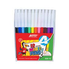 ASTAR 828 COLOUR PENS 12LONG