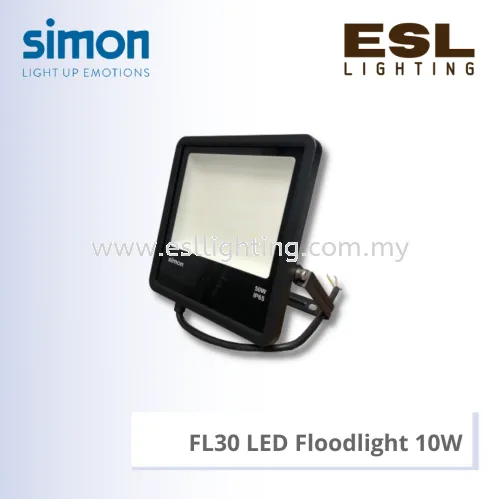 SIMON FL30 LED Floodlight 10W - L05E0-0074 / L05E0-0075 / L05E0-0076