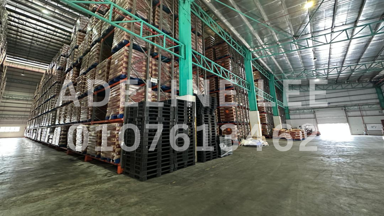 🚛 Pasir Gudang High-Ceiling Warehouse For Rent | Strategic Logistics Hub Near Johor Port