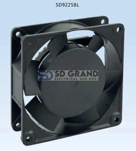 SD Grand Axial Fan AC Series SD9225BL 