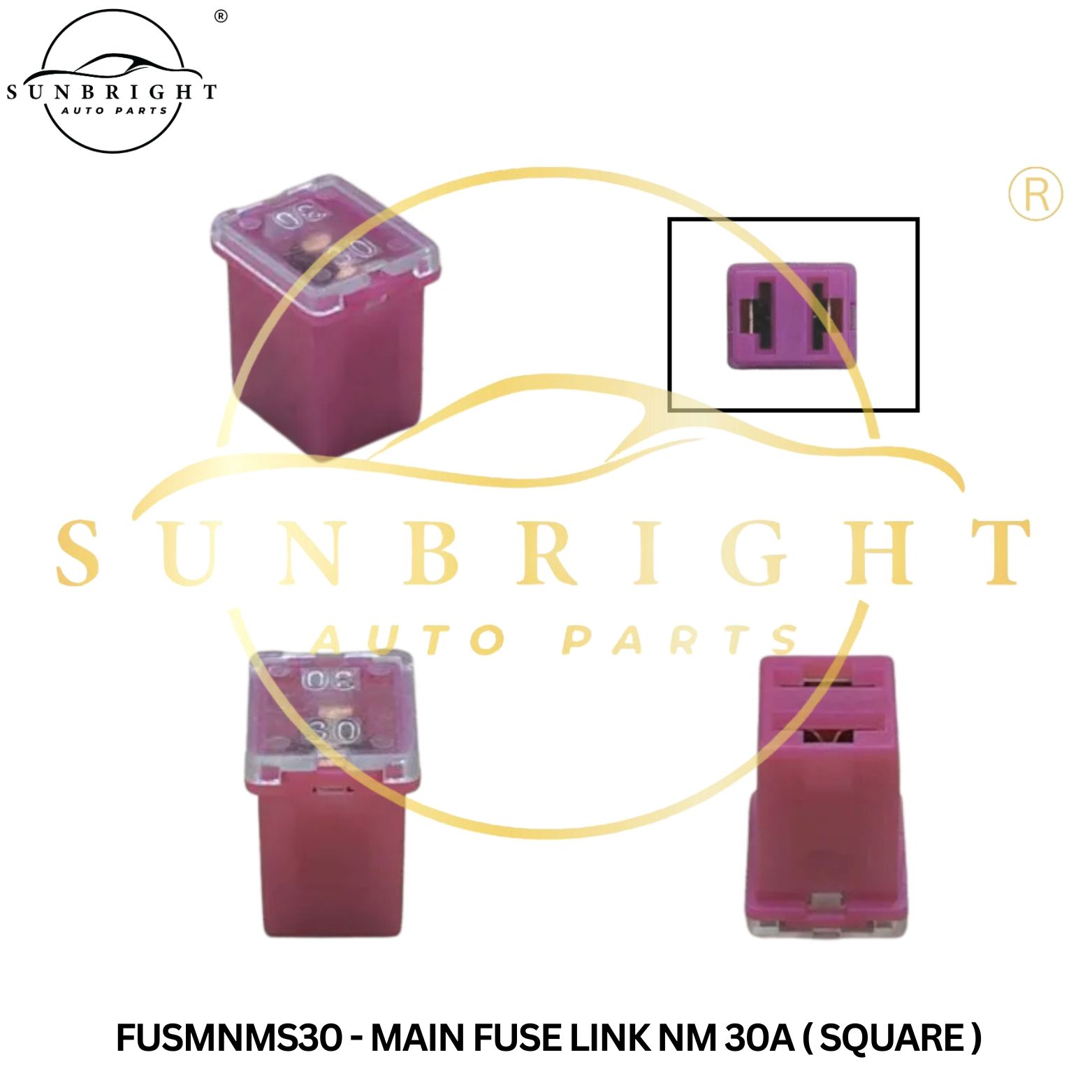 FUSMNMS30 - MAIN FUSE LINK NM 30A ( SQUARE )