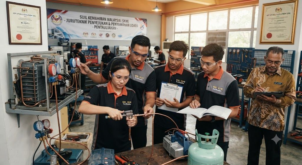 Refrigeration installation technician certification Malaysia