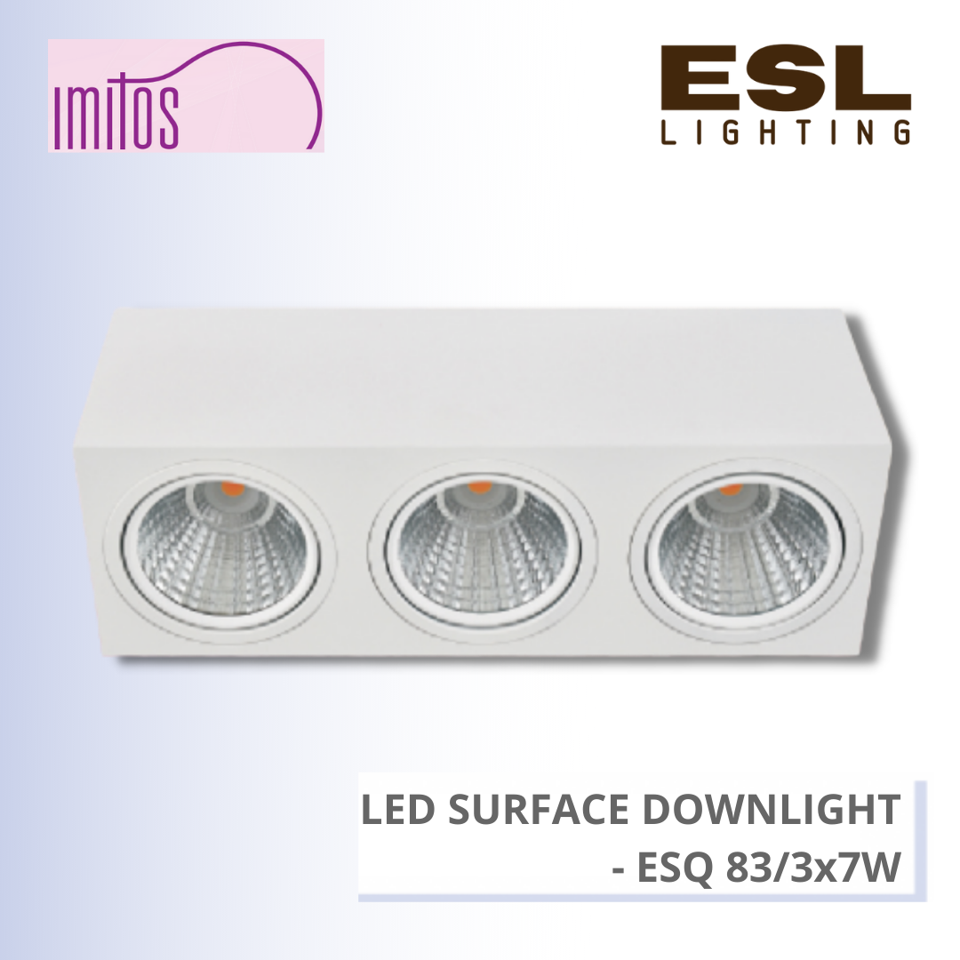 IMITOS LED SURFACE EYEBALL 3x7W - ESQ 83/3x7W