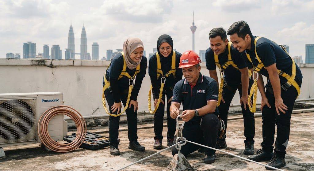 HVAC technician safety course Malaysia