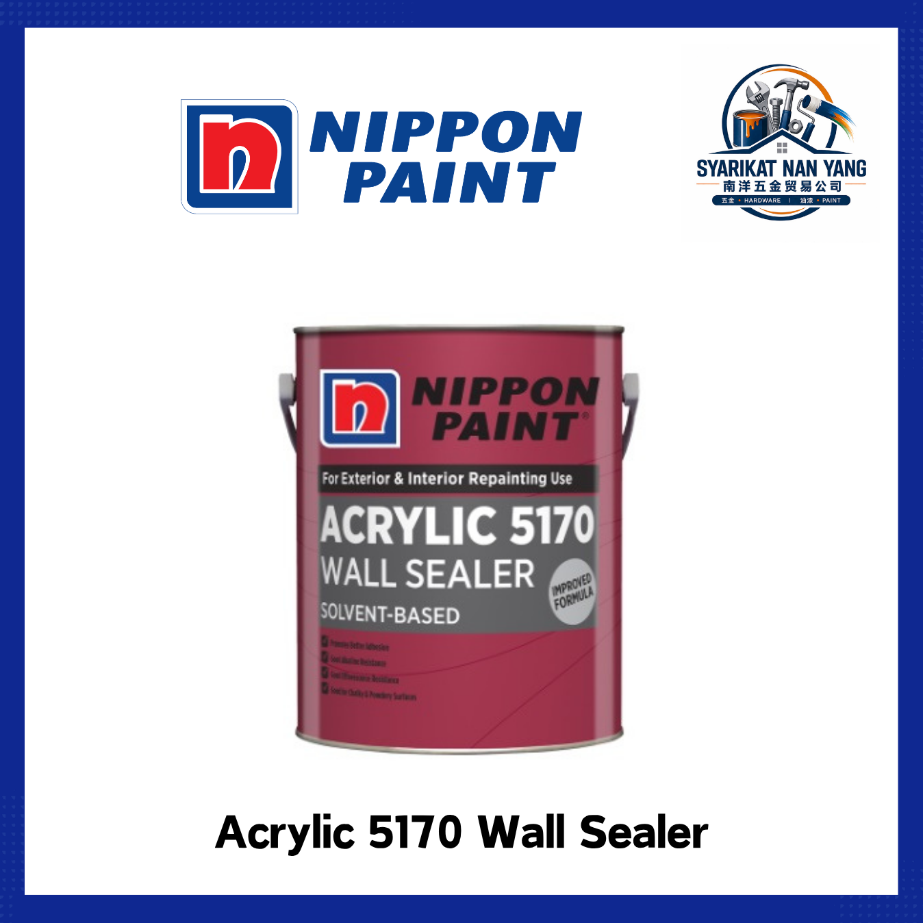 Nippon Paint Acrylic 5170 Wall Sealer