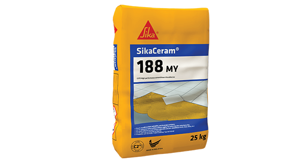 SikaCeram庐-188 MY C2TE High performance cementitious tile adhesive