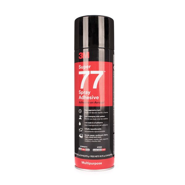 3M™ Super 77 Multipurpose Adhesive Low VOC – 24 fl oz