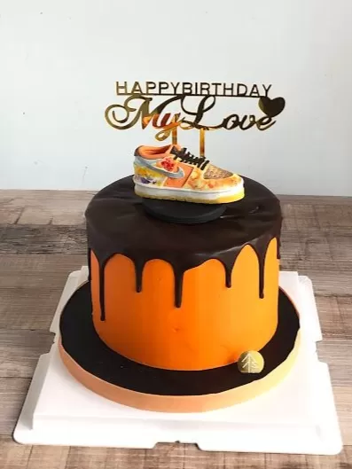 Nike Shoe Cake