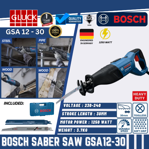 GSA12-30 BOSCH SABRE SAW 0.601.6C7.0L0 GSA12-30