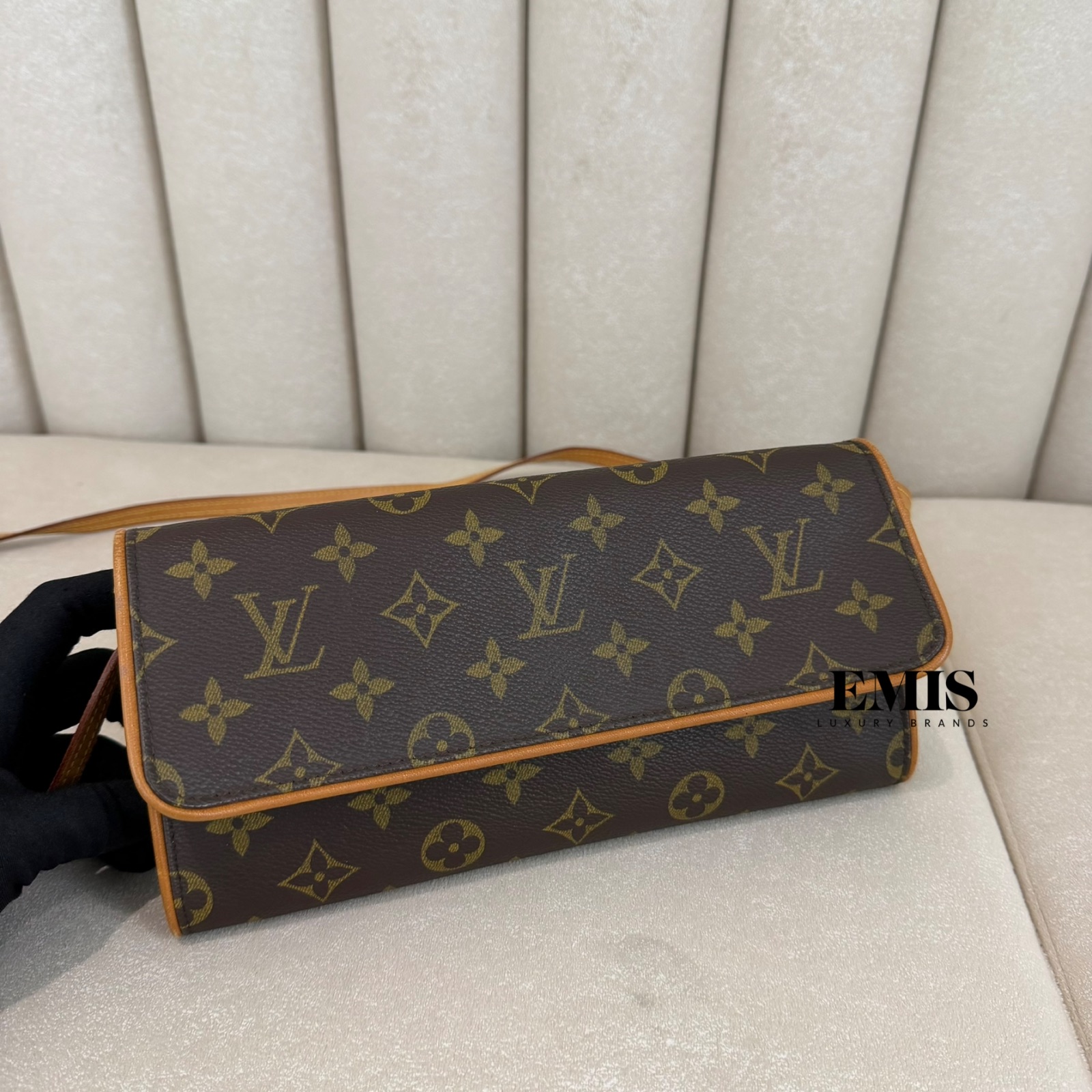 Louis Vuitton Monogram Twin GM M51852- Preloved Luxury Bag Johor