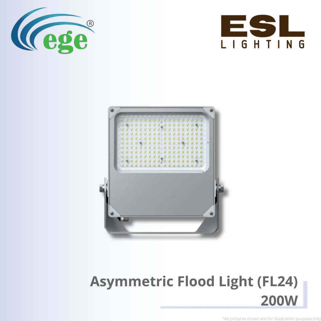 EGE Asymmetric Flood Light FL24 200W - EGE-FL24-200-ACM IP66 Anti-Corrosion Marina Used