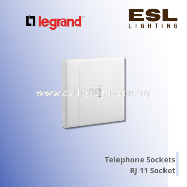 Legrand Eloe™ Telephone sockets RJ11 socket