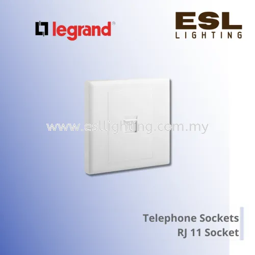 Legrand Eloe™ Telephone sockets RJ11 socket