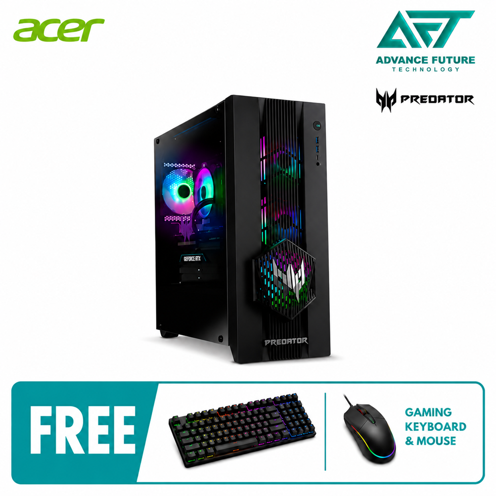 Acer Predator Onion 5000 PO5-665-265W11D Gaming Desktop PC ( Intel Core Ultra 7 265F, 32GB, 1TB SSD, RTX5070, W11 )