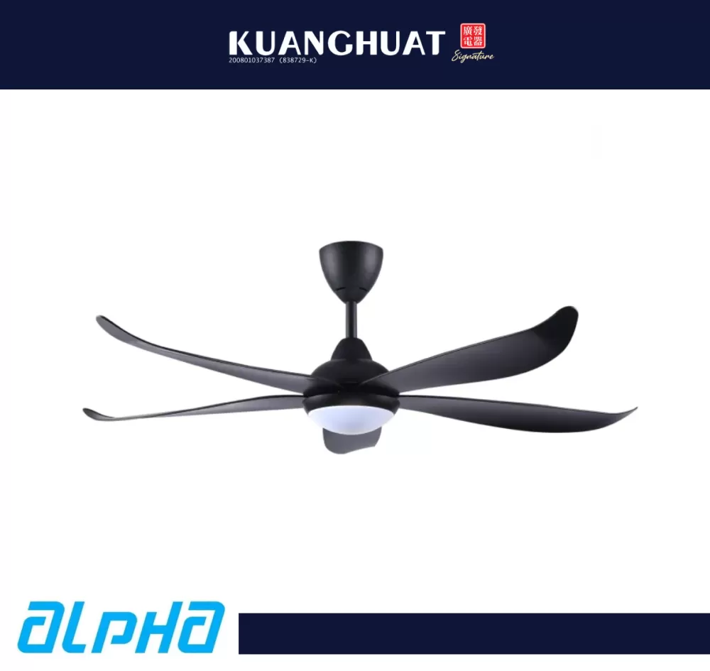 [PRE-ORDER 7 DAYS] ALPHA 56" VANNUS Series Ceiling Fan LUNA-5B/56 LED