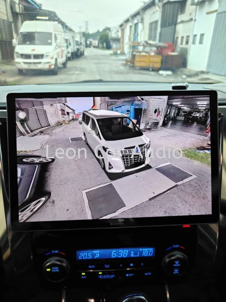 Toyota Vellfire Alphard agh30 agh35 oem 13" 4ram 64gb 4k 4g sim card wifi gps android 360 camera system player