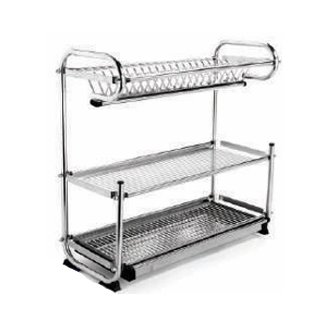 3-Tier Dish Rack with Leg #B-W226B-SS
