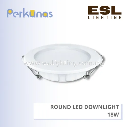 PERKUNAS ROUND LED DOWNLIGHT - 18W