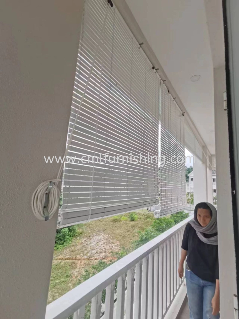 Outdoor Wooden Blind