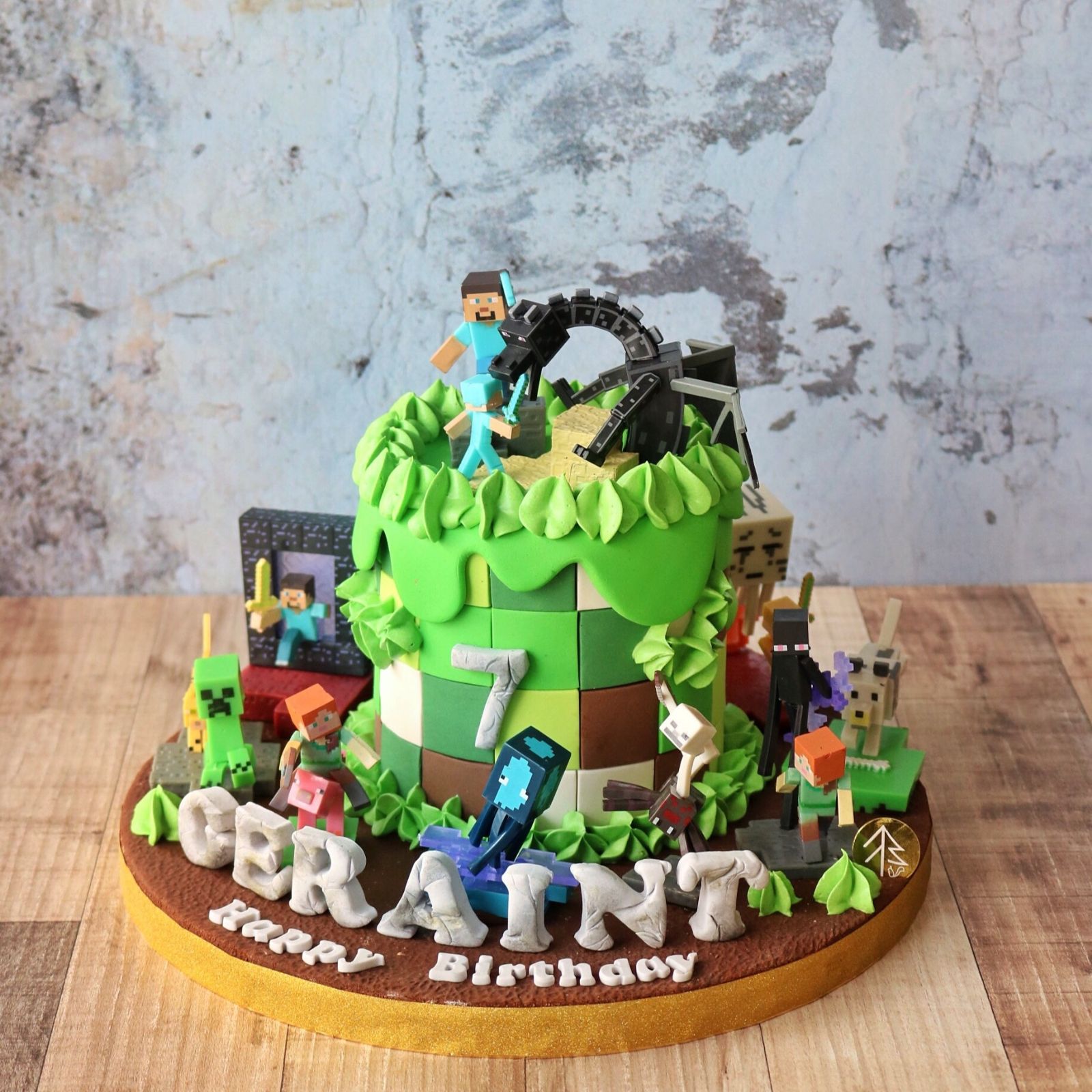 Festiko® Minecraft Birthday Party Decorations,Happy Birthday  Decoration,Mine Craft Theme Decoration for Kids Boys