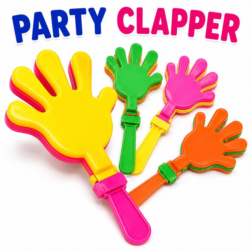 Party Hand Clapper Party Neon Clacker  Party Item