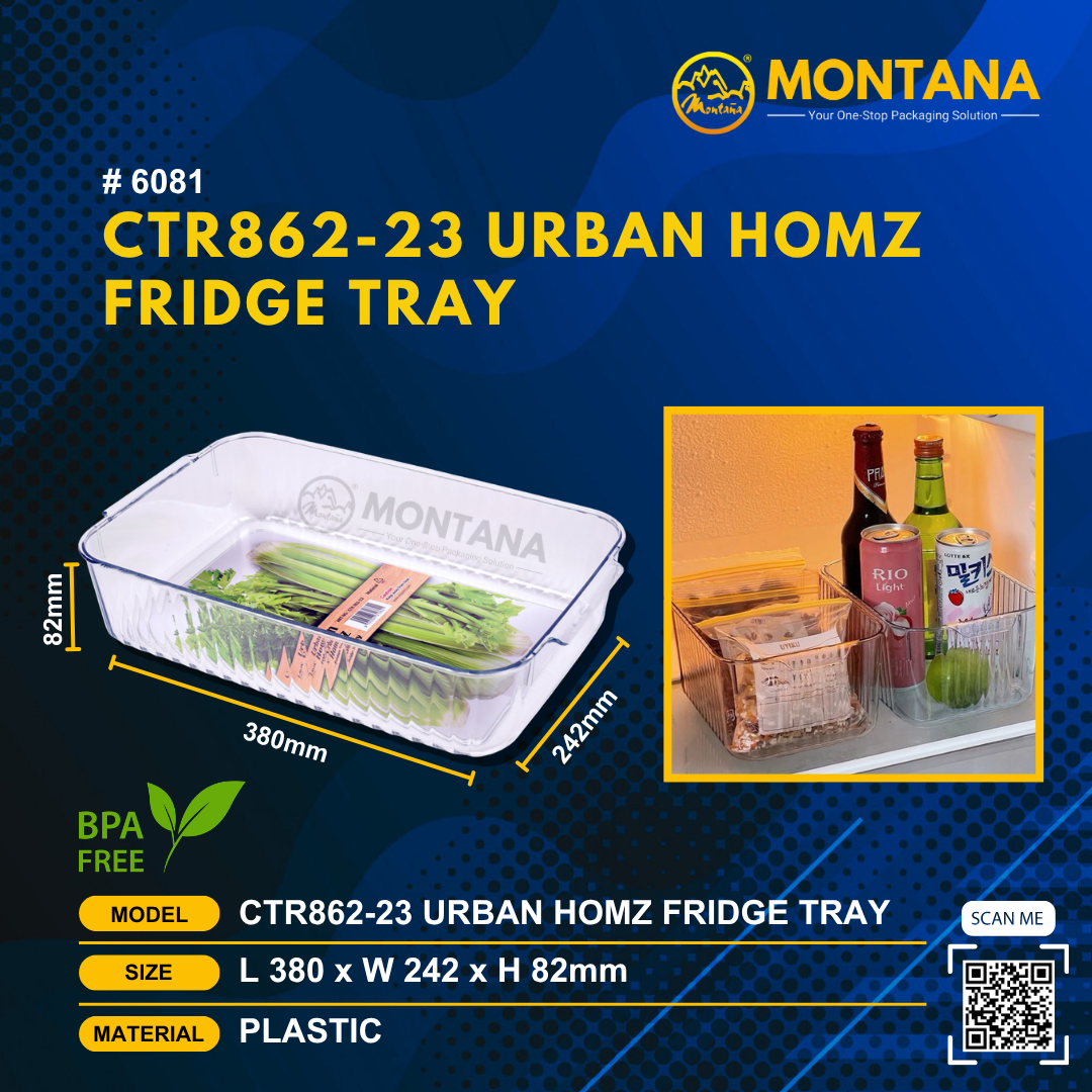 (6081) CTR862-23 URBAN HOMZ FRIDGE TRAY