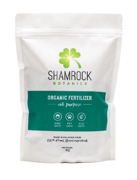 Shamrock Fertilizers All Purpose Organic Fertilizer 1KG 有机肥料