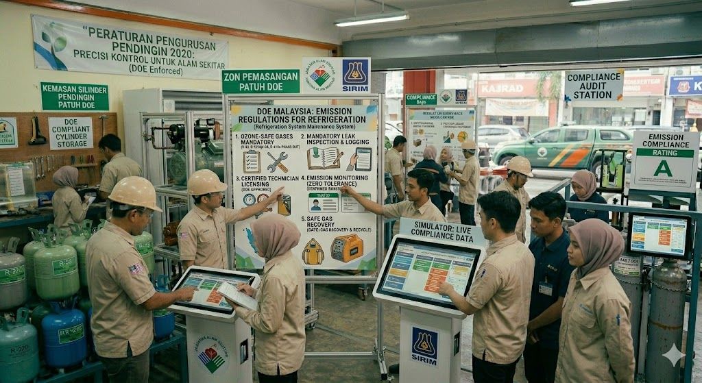 refrigeration system emission regulations Malaysia DOE