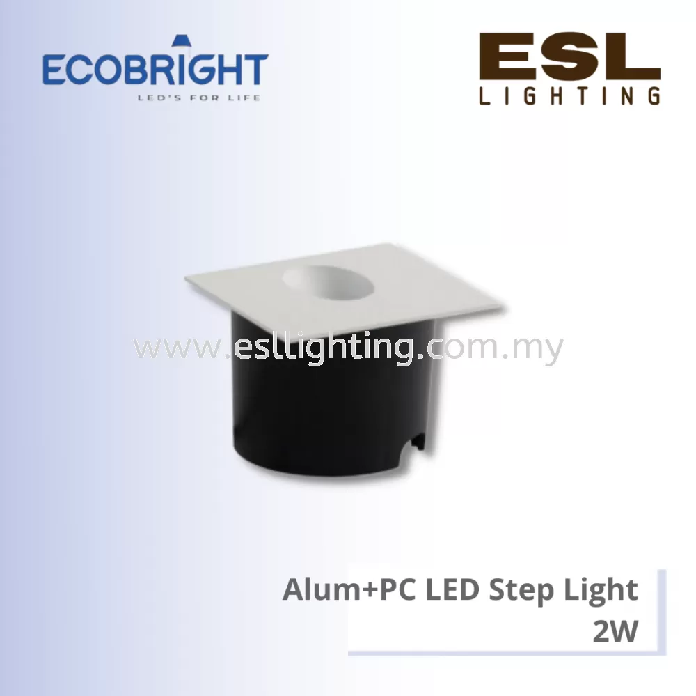 ECOBRIGHT ALUM + PC LED Step Light 2W - EB3310 IP65