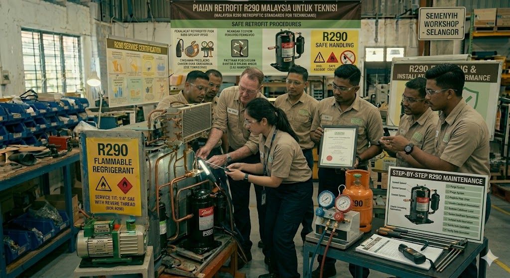 R290 compliance training for technicians