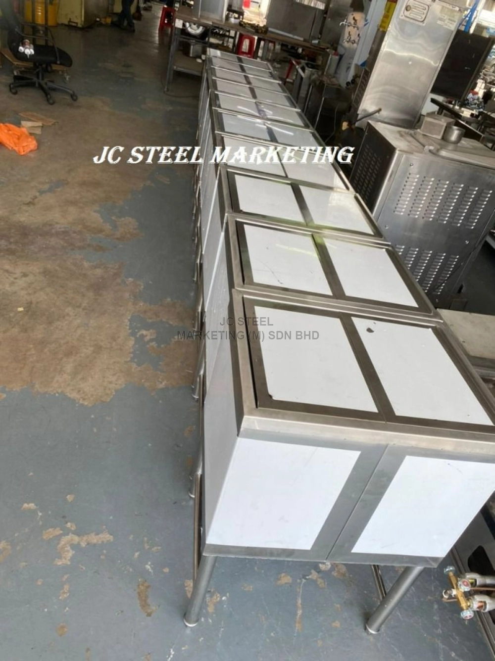 Stainless Steel Ice Bin